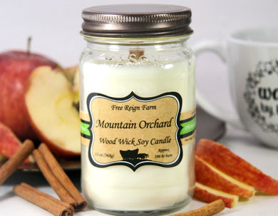 Mountain Orchard - Wood Wick Candles