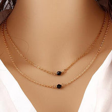 Load image into Gallery viewer, H26 Free Shipping New Fashion Heart Leaf Moon Pendant Necklace Crystal Necklace Women Holiday Beach Statement Jewelry Wholesale
