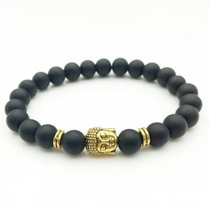 Black Lava Rock 8mm Beads 7 Chakra Healing Balance Bracelet for Men Women Reiki Prayer Stone Yoga Chakra Bracelet Drop Shipping