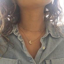 Load image into Gallery viewer, Ahmed Simple Star &amp; Moon Pendant Necklace For Women New Bijoux Maxi Statement Necklaces Collier Fashion Jewelry