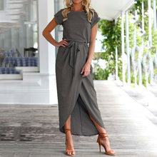 Load image into Gallery viewer, 2019 Plus Size Party Dresses Women Summer Long Maxi Dress Casual Slim Elegant Dress Bodycon Female Beach Dresses For Women 3xl