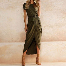 Load image into Gallery viewer, 2019 Plus Size Party Dresses Women Summer Long Maxi Dress Casual Slim Elegant Dress Bodycon Female Beach Dresses For Women 3xl