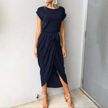 Load image into Gallery viewer, 2019 Plus Size Party Dresses Women Summer Long Maxi Dress Casual Slim Elegant Dress Bodycon Female Beach Dresses For Women 3xl