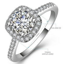 Load image into Gallery viewer, ZN 2019 New Cubic Zirconia Rings for Women Wedding Engagement Promise Statement Rings Fashion Jewelry
