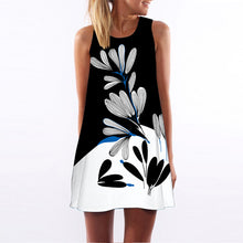 Load image into Gallery viewer, 2019 New Summer Fashion Women Sexy Tank Dress Slim Casual Camouflage Military O-Neck Print Splice Empire Mini Dresses Vestidos